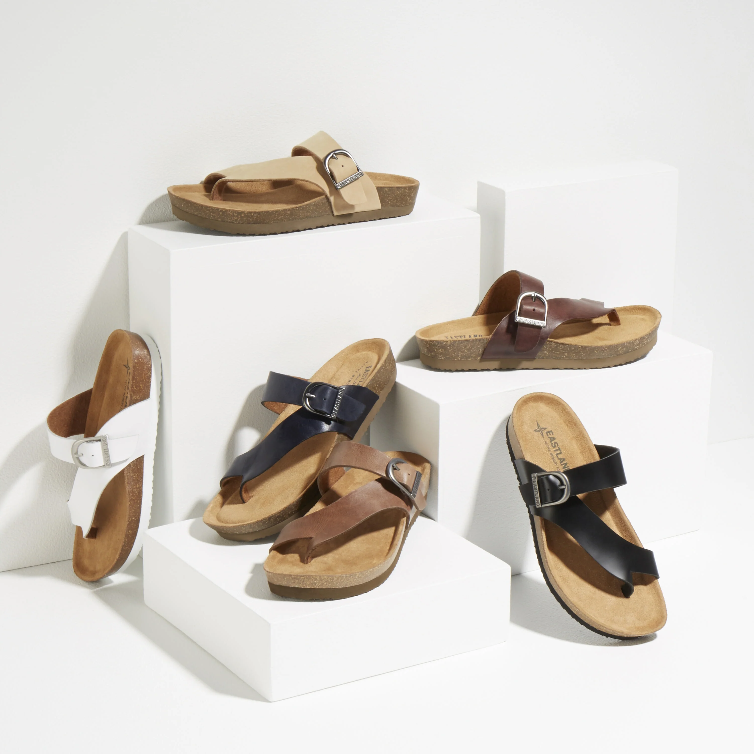 Women's Shauna Adjustable Thong Sandal - Image 55