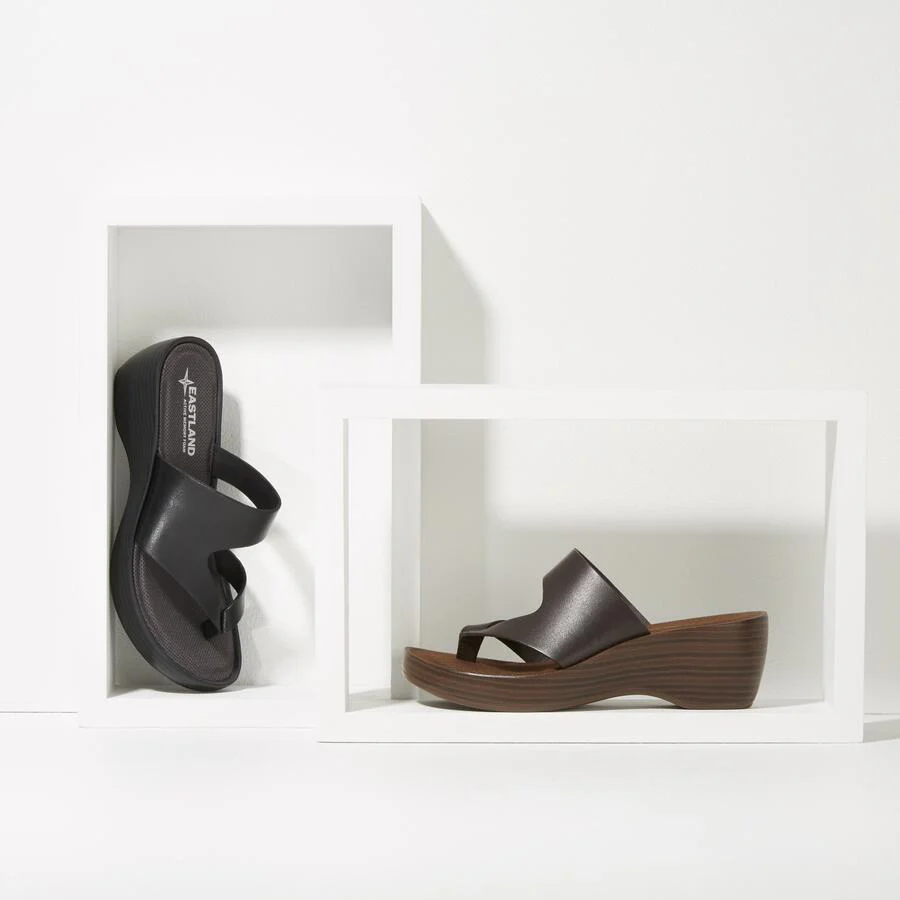 Women's Laurel Wedge Thong Sandal - Image 42